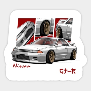 Nissan Skyline R32, JDM Car Sticker